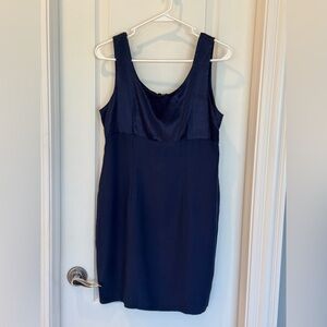 Elegant Blue Mini Dress size 8 petite